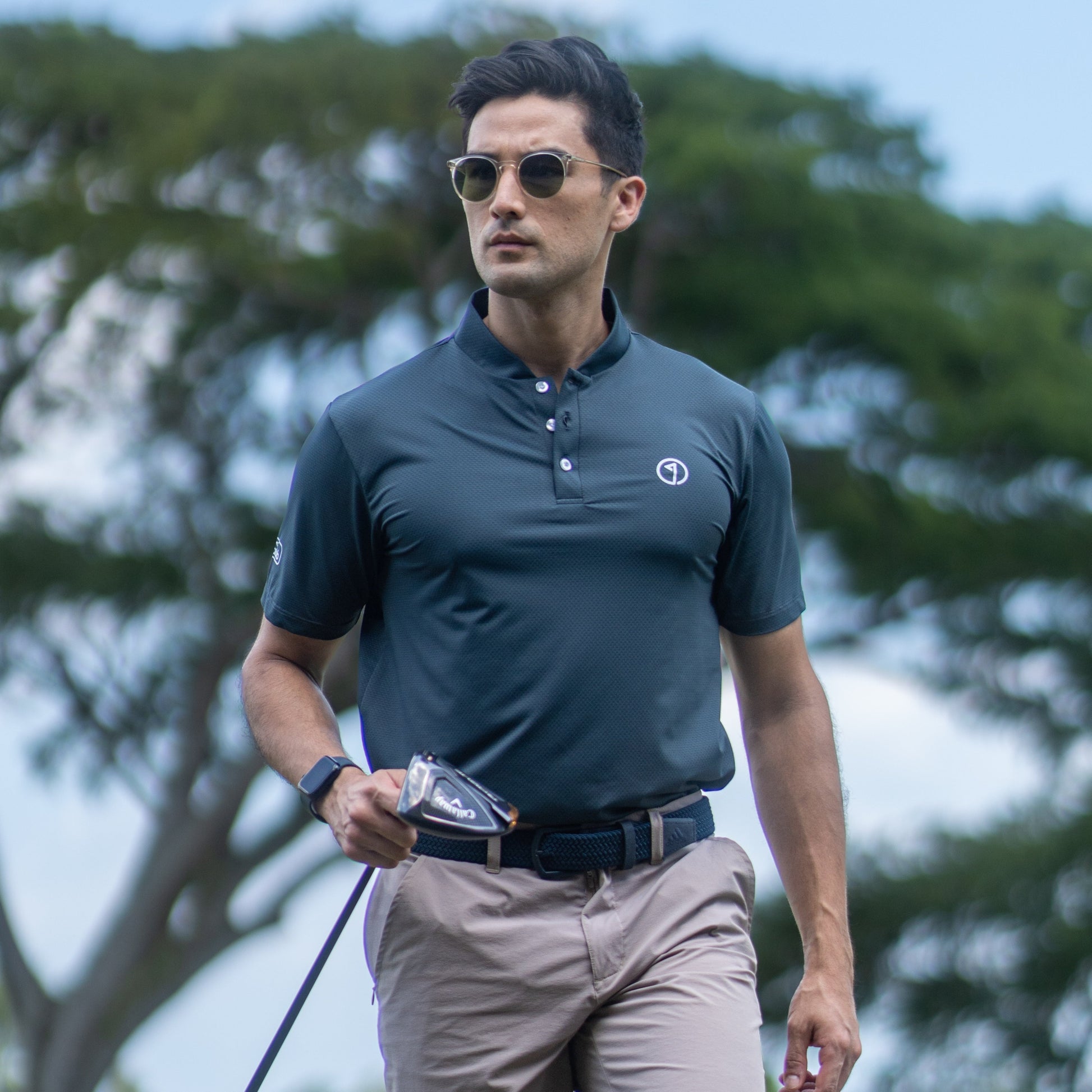 moss polo shirt Best Golf Polo Shirt TABB Apparel (pronounced TAB) Sea Moss Men
