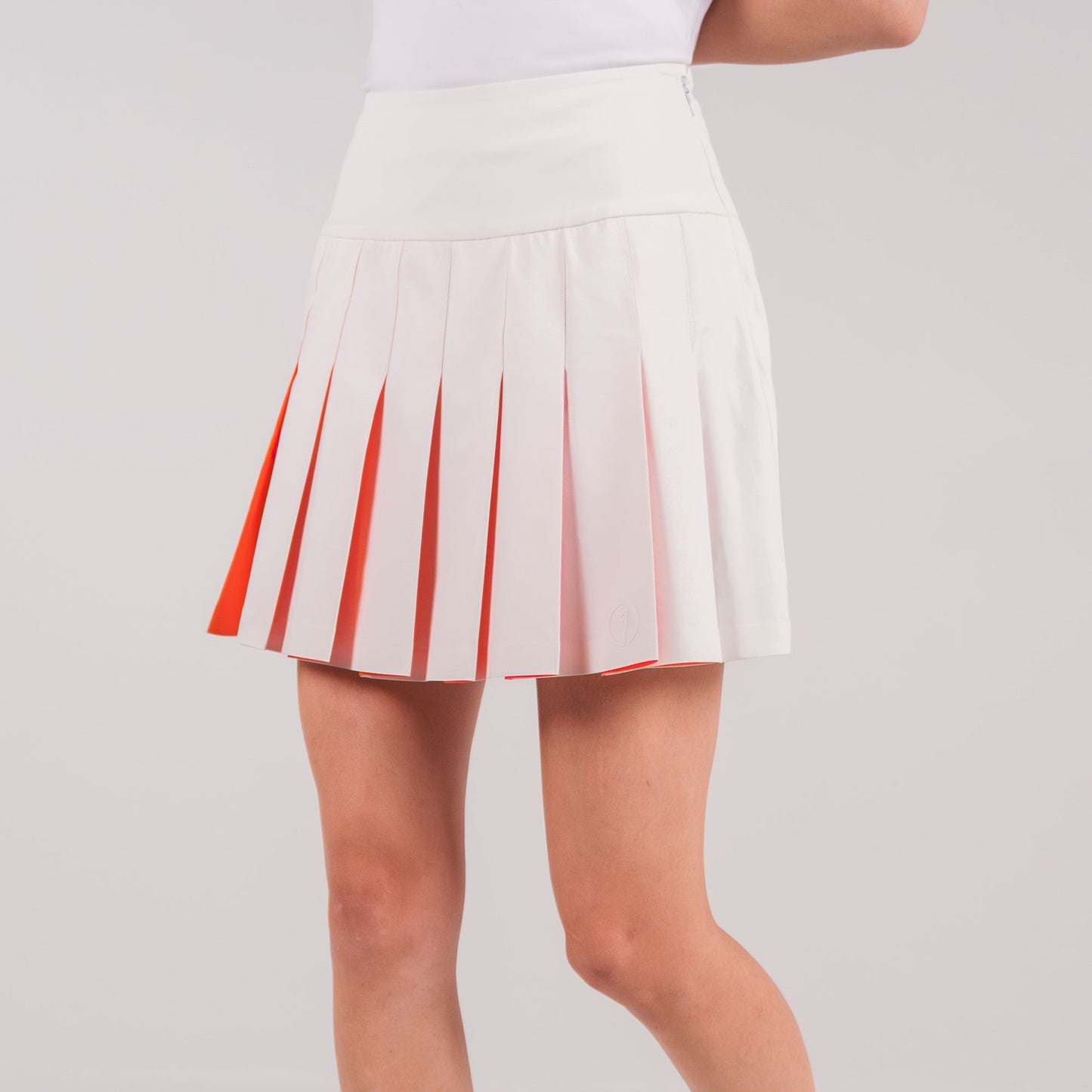 [TABB x Julie] Duo Skort | White / Orange